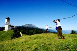 Goaslschnöller am Vigiljoch