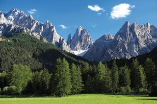 Sexten Hochpustertal, Elfer 3092 m. und Zwölferturm 3094 m.